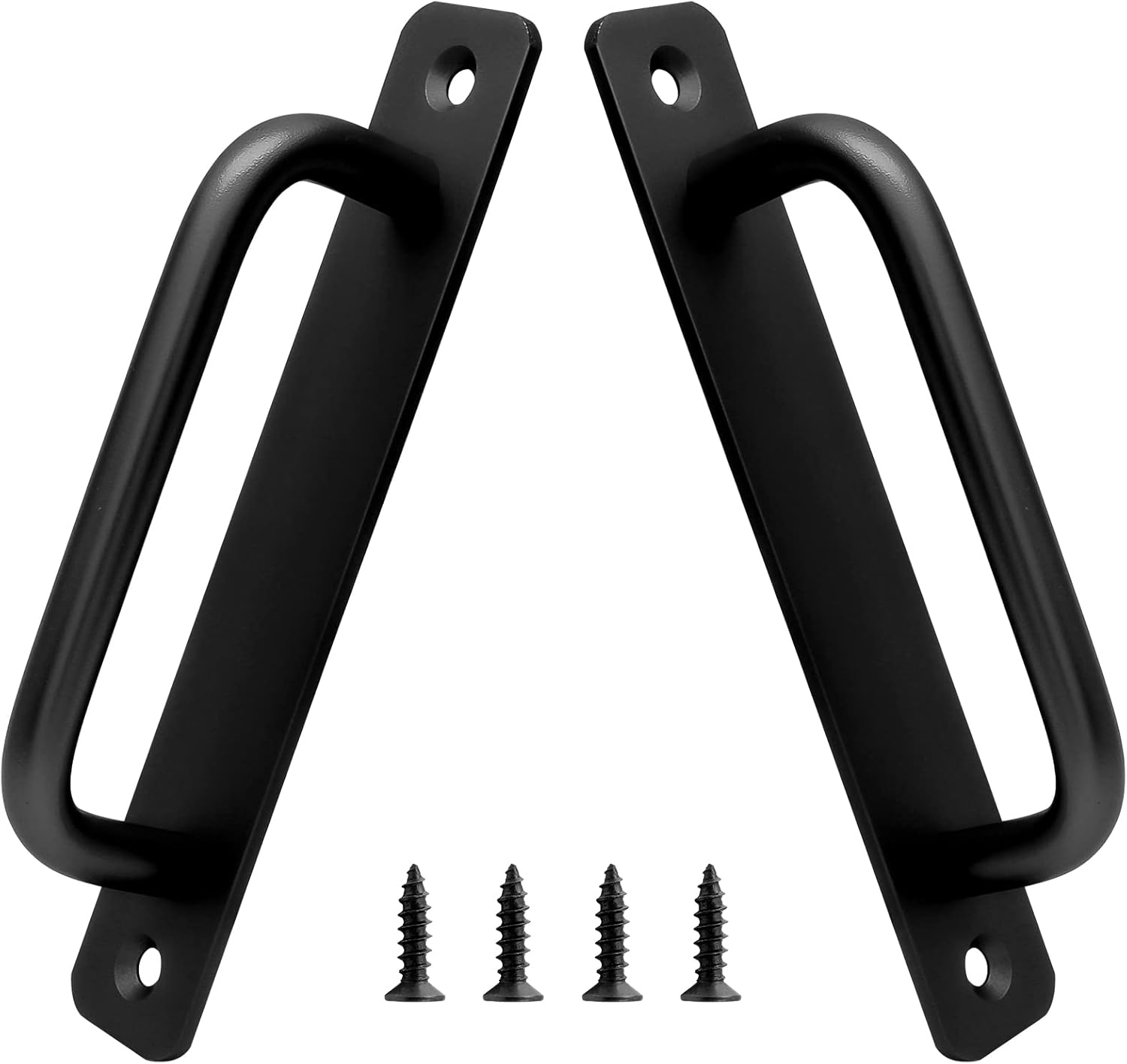 Aluminium Alloy Sliding Door Handles - 128mm Hole Spacing, for Kitchens & Cabinets (2-Pack)